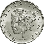 500 Lire Summer Olympics 1988 obverse image