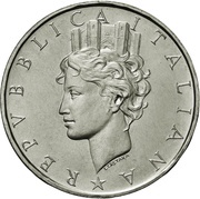 500 Lire Constitution obverse image