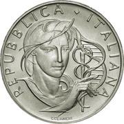 500 Lire Fight against Cancer obverse image