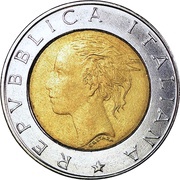 500 Lire I.S.T.A.T. obverse image