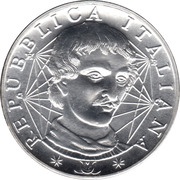 1000 Lire Giordano Bruno obverse image