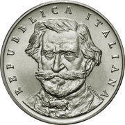 1000 Lire Giuseppe Verdi obverse image