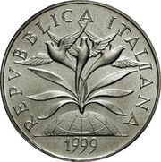5000 Lire The Solidarity obverse image