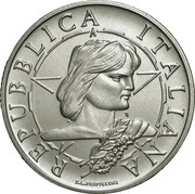 10 000 Lire Proclamation of the Italian Republic obverse image
