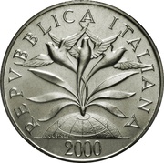 10 000 Lire The Peace obverse image