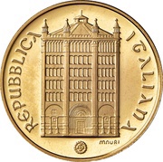 50 000 Lire Battistero of Parma obverse image