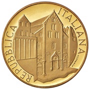 100 000 Lire San Nicola of Bari obverse image