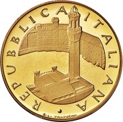 100 000 Lire Torre del Mangia obverse image