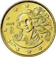 10 Euro Cents 1st map obverse image