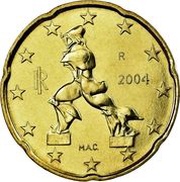 20 Euro Cents 1st map obverse image