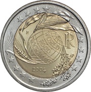 2 Euros World Food Program obverse image