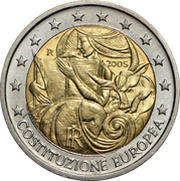 2 Euros European Constitution obverse image