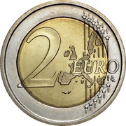 2 Euros European Constitution reverse image