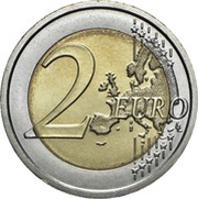 2 Euros Human Rights reverse image