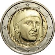 2 Euros Giovanni Boccaccio obverse image