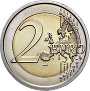 2 Euros Giovanni Boccaccio, Italy, 2013 reverse image