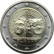 2 Euros Plautus obverse image