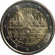 2 Euros St. Mark's Basilica obverse image