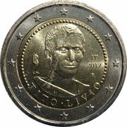 2 Euros Titus Livius obverse image