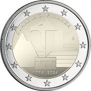 2 Euro Financial Police obverse image