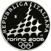 5 Euros 2006 Winter Olympics - Ski Jumping obverse image