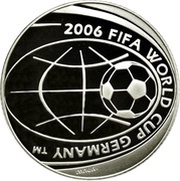 5 Euros 2006 World Cup obverse image