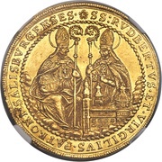 4 Ducats - Max Gandolf von Kuenburg, Austria, 1668 reverse image