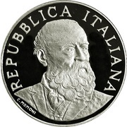 5 Euros Antonio Meucci obverse image