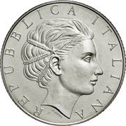 5 Euros Unification of Italy obverse image