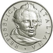 5 Euros Giuseppe Gioachino Belli obverse image