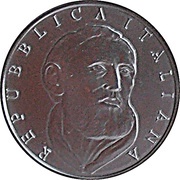 5 Euros Saint Filippo Neri obverse image