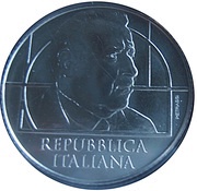 5 Euros Benedetto Croce obverse image