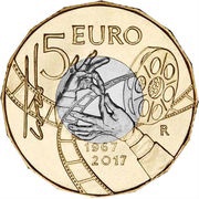 5 Euros Totò - Antonio de Curtis, Italy, 2017 reverse image