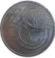 5 Euros Treaty of Rome, Italy, 2017 reverse image