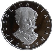 5 Euros Francesco De Sanctis obverse image