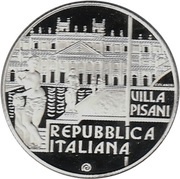 5 Euros Italy of Arts - Villas of Veneto obverse image