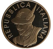 5 Euros Alpine National Association obverse image