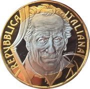 5 Euros Eduardo de Filippo obverse image