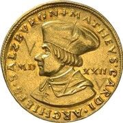 5 Ducats - Matthäus Lang von Wellenburg obverse image