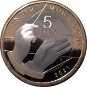 5 Euros Ennio Morricone reverse image