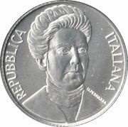 5 Euros Grazia Deledda obverse image