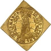 5 Ducats - Wolf Dietrich von Raitenau, Austria, 1587-1612 reverse image