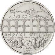 5 Euros Frascati and Amatriciana obverse image