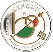 5 Euro Air Force, Italy, 2023 reverse image