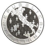 5 Euro Demographic Development obverse image