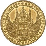 5 Ducats - Guidobald von Thun, Austria, 1655 reverse image