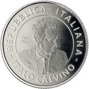 5 Euros Italo Calvino obverse image