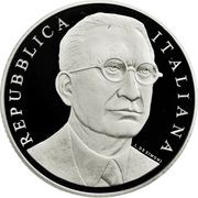 10 Euros Alcide De Gasperi obverse image