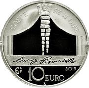 10 Euros Luigi Pirandello, Italy, 2013 reverse image