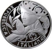 10 Euros 70 Years of Peace in Europe obverse image